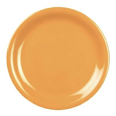 Thunder Group CR110YW Plate, Yellow, 10-1/2" Dia, Round, BPA Free, NSF