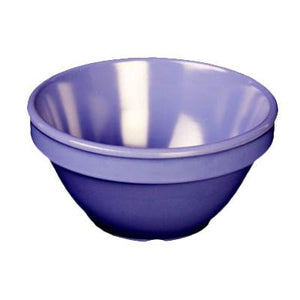 Thunder Group CR313BU 8 oz. Purple Smooth Melamine Bouillon Cup