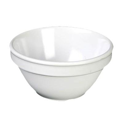 Thunder Group CR313W 8 oz. White Smooth Melamine Bouillon Cup