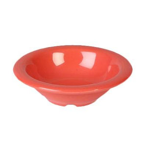 Thunder Group CR5044RD Orange 4 oz. Melamine Salad Bowl