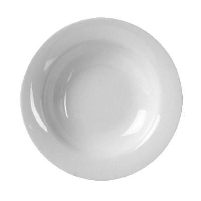 Thunder Group CR5077W Salad Bowl, 8 Oz, 7-3/4" Dia, White, BPA Free, NSF
