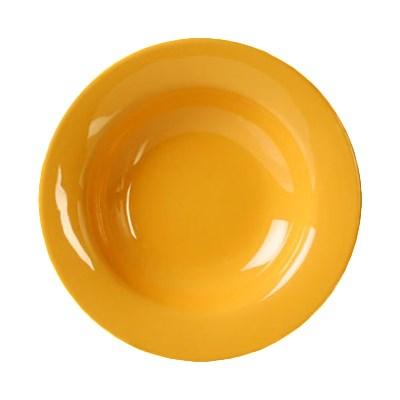 Thunder Group CR5077YW Salad Bowl, 8 Oz, 7-3/4" Dia, Yellow, BPA Free, NSF