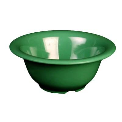 Thunder Group CR5510GR Soup Bowl, 10 Oz, 5-1/2" Dia, Green, BPA Free, NSF