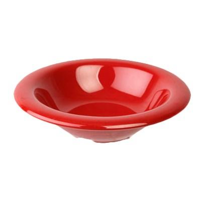 Thunder Group CR5608PR Salad Bowl, 8 Oz, 6" Dia, Pure Red, BPA Free, NSF