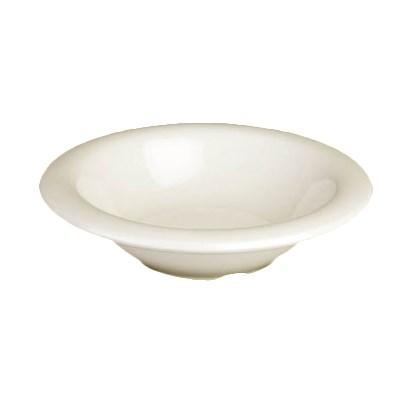 Thunder Group CR5608V Salad Bowl, 8 Oz, 6" Dia, Ivory, BPA Free, NSF