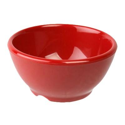Thunder Group CR5804PR Soup Bowl 10 Oz, 4-5/8" Dia, Pure Red, BPA Free, NSF