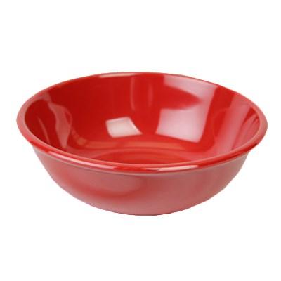 Thunder Group CR5807PR Salad Bowl, 32 Oz, 7-1/2" Dia, Pure Red, BPA Free, NSF