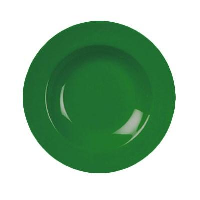 Thunder Group CR5811GR Green 16 oz. Melamine Pasta Bowl