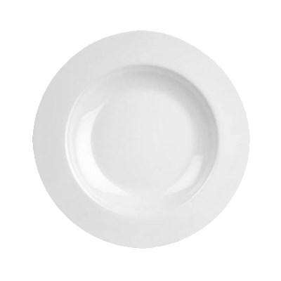 Thunder Group CR5811W 16 oz. White Melamine Pasta Bowl