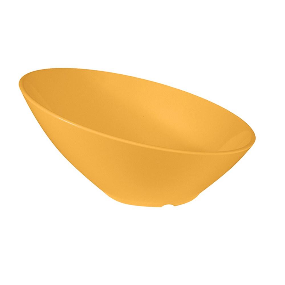 Thunder Group CR805YW Bowl, 16 Oz, 8-1/4" Dia X 4-3/16"H, BPA Free, NSF