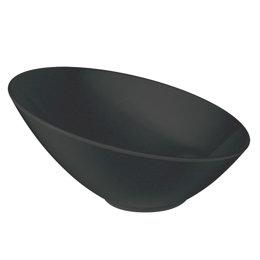 Thunder Group CR807BK Bowl, 35 Oz, 10-1/3" Dia X 5-5/16"H, BPA Free, NSF