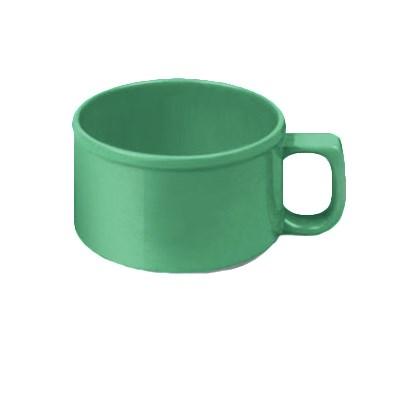Thunder Group CR9016GR Soup Mug, 10 Oz, 4" Dia, With C-Handle, BPA Free, NSF