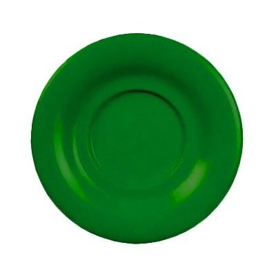Thunder Group CR9108GR 5-1/2" Green Melamine Saucer