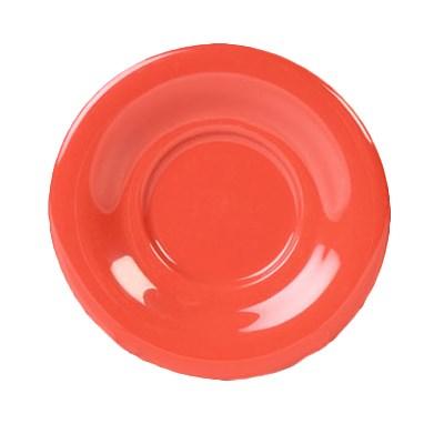 Thunder Group CR9303RD 5-1/2" Orange Melamine Saucer