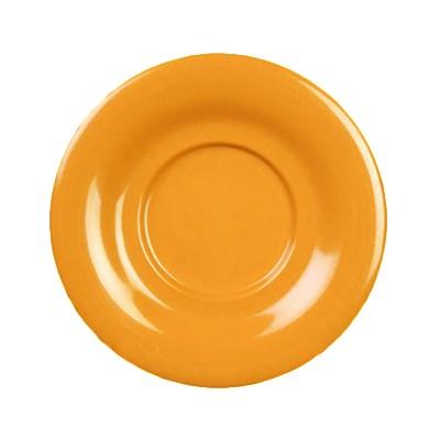 Thunder Group CR9303YW 5-1/2" Yellow Melamine Saucer (For CR303/CR9018)