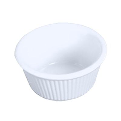 Thunder Group ML531W1 Ramekin, 3 Oz Capacity, 3-1/8" Dia, Round, BPA Free, NSF