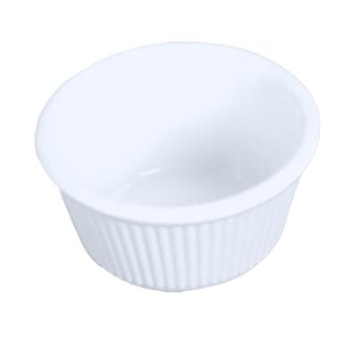 Thunder Group ML533W1 Ramekin, 3-1/2 Oz Capacity, 3-3/8" Dia, Round, BPA Free, NSF