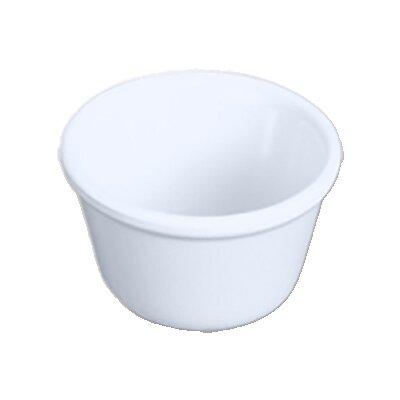 Thunder Group ML535W1 Ramekin, 1-3/4 Oz Capacity, 2-1/2" Dia, Round, BPA Free, NSF