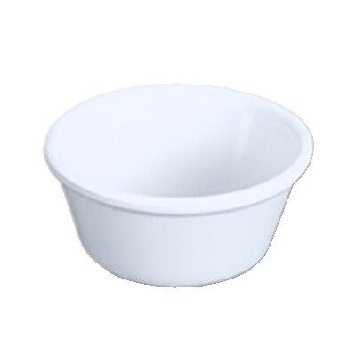 Thunder Group ML537W1 Ramekin, 3 Oz Capacity, 3-1/8" Dia, Round, BPA Free, NSF