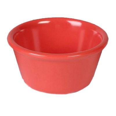 Thunder Group ML538RD1 Ramekin, 4 Oz Capacity, 3-3/8" Dia, Round, BPA Free, NSF