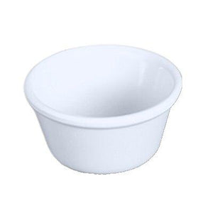 Thunder Group ML539W1 Ramekin, 6 Oz Capacity, 3-7/8" Dia, Round, BPA Free, NSF