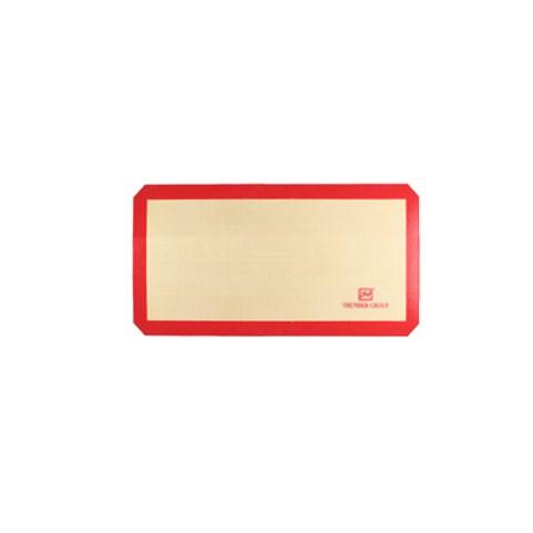 Thunder Group PLBM0804S 4 3/4" x 8 3/4" Rectangular Silicone Baking Mat, Fits 1/8 Sheet Pan