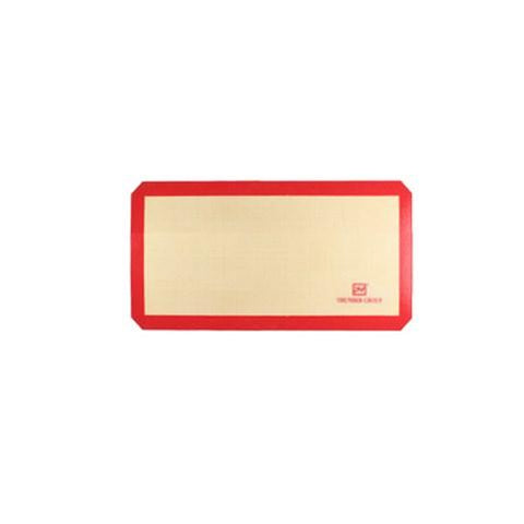 Thunder Group PLBM0804S 4 3/4" x 8 3/4" Rectangular Silicone Baking Mat, Fits 1/8 Sheet Pan
