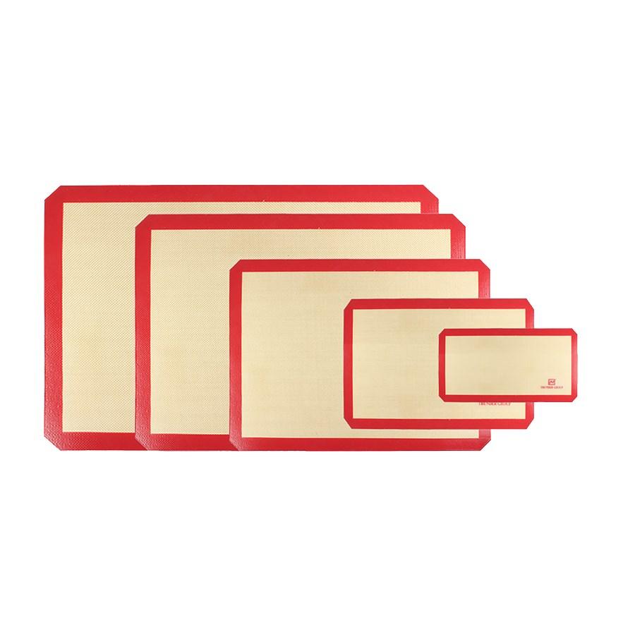 Thunder Group PLBM1624S 16-1/2" X 24-1/2"  Rectangular Silicone Baking Mat, Fits Full Size Sheet Pan