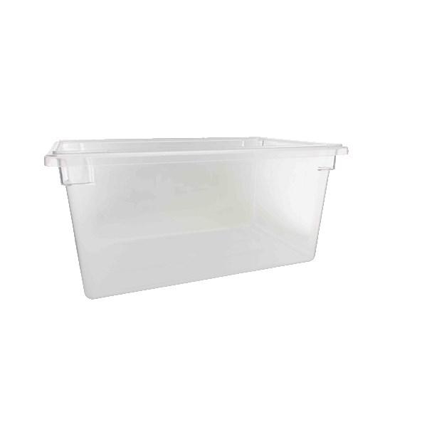 Thunder Group PLFB121809PC 12" X 18" X 9", 4.75 Gal Food Storage Box, Clear