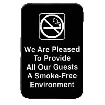 Thunder Group PLIS6901BK 6" X 9" Information Sign With Symbols, We Are Pleased To Provide All