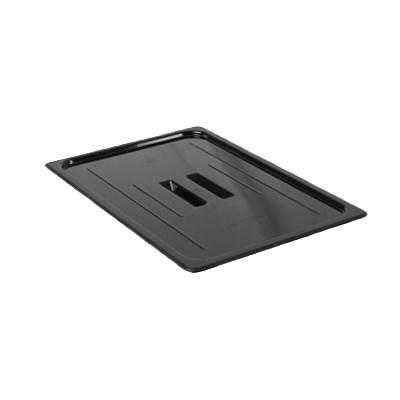 Thunder Group PLPA7000CBK Full Size Solid Cover For Polycarbonate Food Pan, Black