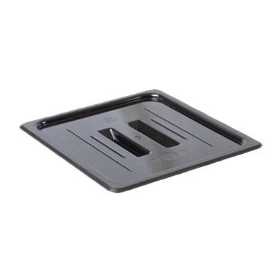 Thunder Group PLPA7120CBK Half Size Solid Cover For Polycarbonate Food Pan, Black