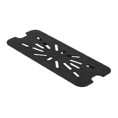 Thunder Group PLPA7130DSBK Third Size Polycarbonate Drain Shelves, Black
