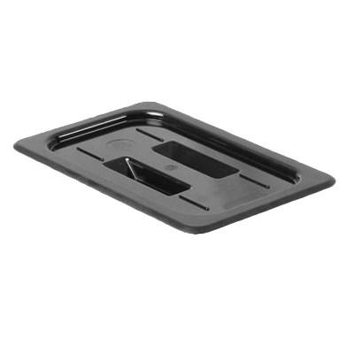 Thunder Group PLPA7140CBK Quarter Size Solid Cover For Polycarbonate Food Pan, Black