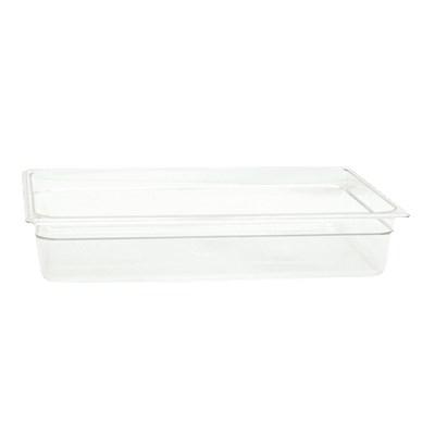 Thunder Group PLPA8004 Full Size 4" Deep Polycarbonate Food Pan