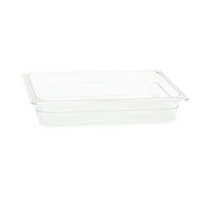 Thunder Group PLPA8122 Half Size 2-1/2" Deep Polycarbonate Food Pan