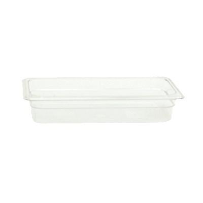 Thunder Group PLPA8132 Third Size 2-1/2" Deep Polycarbonate Food Pan