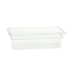 Thunder Group PLPA8134 Third Size 4" Deep Polycarbonate Food Pan