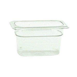 Thunder Group PLPA8194 Ninth Size 4" Deep Polycarbonate Food Pan