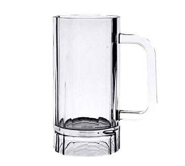 Thunder Group PLPCM001 16 Oz. Beer Mug, Polycarbonate, Clear