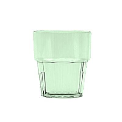 Thunder Group PLPCTB108GR 8 Oz Diamond Rock Glass, Polycarbonate, Green