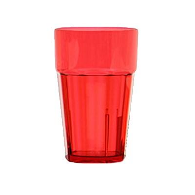 Thunder Group PLPCTB114RD 14 Oz Diamond Tumbler, Polycarbonate, Red