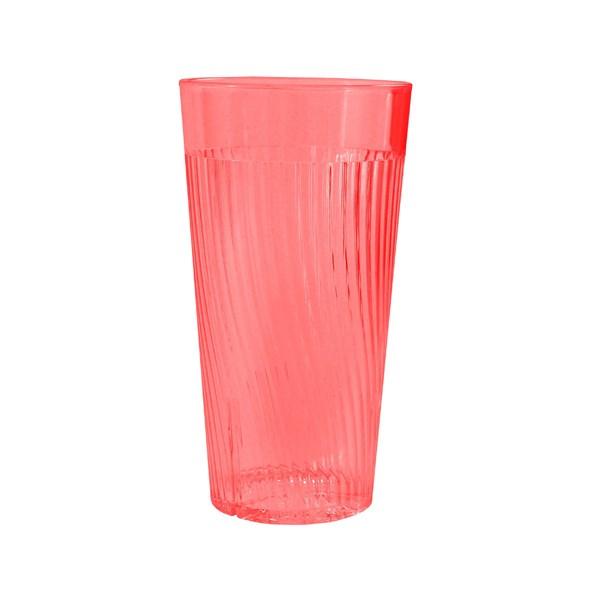 Thunder Group PLPCTB310RD 10 Oz Belize Tumbler, Polycarbonate, Red