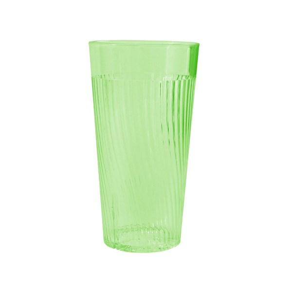 Thunder Group PLPCTB324GR 24 Oz Belize Tumbler, Polycarbonate, Green