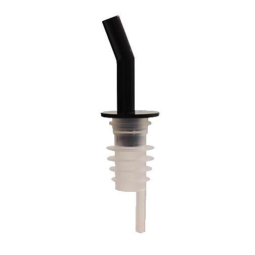 Thunder PLPR800BK Plastic Free Flow Black Spout Liquor Pourer