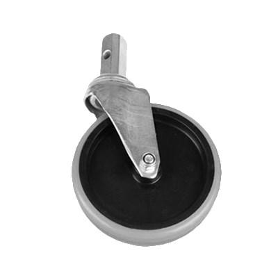 Thunder Group PLRC005 Stem Caster, 5", Swivel, Heavy-Duty, Non-Locking