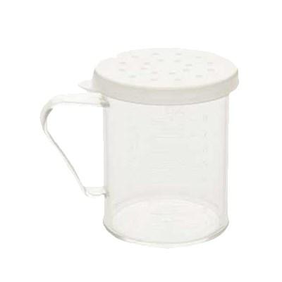 Thunder Group PLRDH003 10 Oz Dredge With Handle, Polycarbonate 3 Snap-On Lids