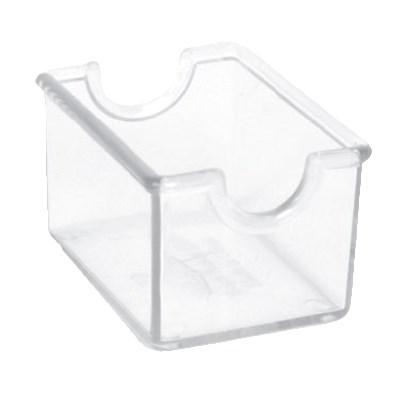 Thunder Group PLSP032CL Sugar Packet Holder, Rectangular, Plastic, Clear