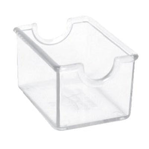 Thunder Group PLSP032CL Sugar Packet Holder, Rectangular, Plastic, Clear