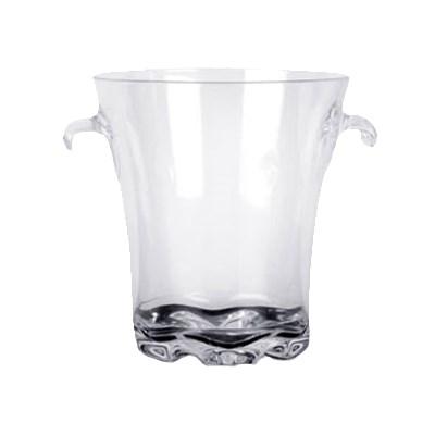 Thunder Group PLTHBK040C 4 Quart Ice Bucket, 8-1/2"H, With Handles, Polycarbonate, Clear